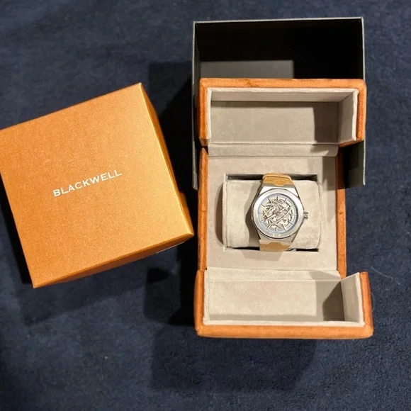 Blackwell SELESTIAL LEATHER strap automatic men’s watch